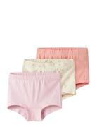 Name It Nmftights 3P Flower Noos Rosa