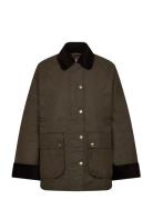 GANT Waxed Cotton Barn Jacket Khaki Green