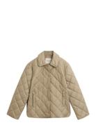 GANT Quilted Jacket With Collar Beige