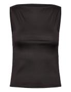 Weekday Annie Boatneck Sleeveless Top Svart