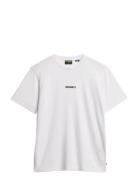 Superdry Micro Logo T Shirt Vit