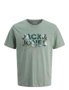 Jack & J S Jjgeplas Tee Ss Crew Neck Mni Grön