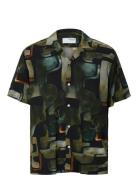 Selected Slhrelaxvero Shirt Ss Aop B Multi/patterned