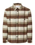 Selected Slharchive Overshirt Noos Brun