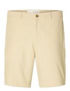 Selected Slhregular-Karl Seersucker Shorts Noos Kräm
