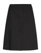 Selected Slfgulia Hw Short Skirt D Svart