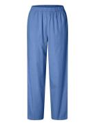 Selected Slfblair Hw Pant B Blå