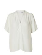 Selected Slfsusie-Mivia Ss Top Noos Vit