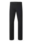 Selected Slh175-Slim Miles Structure Dyed Pant Marinblå