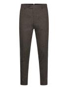 Selected Slhslim-Reed Wool Trs Noos Brun