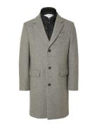 Selected Slhnew Joseph Coat Noos Grå