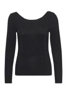 Selected Slfanita Ls Low Back Top Svart