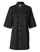 Selected Slfharper Short Dress Svart