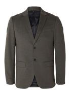 Selected Slhslim-Aitor Jersey Blz Flex Noos Brun