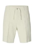 Selected Slhregular-Leroy Linen Bld Shorts Kräm