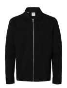 Selected Slhjackie Sweat Zip Jacket Noos Svart