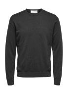 Selected Slhberg Crew Neck Noos Grön