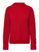 Selected Slfselma Ls Knit Pullover Röd
