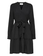 Selected Slfmivia Lshort Dress Svart