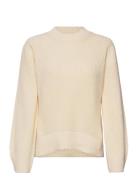 Selected Slfleslie Ls Knit O-Neck B Vit