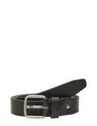 Selected Slhhenry Leather Belt Noos Svart