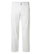 Selected Slh196-Straight New Miles Flex Pant Noos Vit