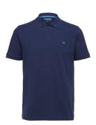 Selected Slhdante Ss Polo W Marinblå