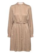 Selected Slftyra Short Dress B Beige