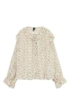 Vero Moda Vmpetra Ls Shirt Wvn Noos Kräm