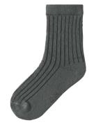 Lil'Atelier Nmmfidelon Sock Lil Grå