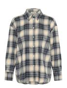 Soaked In Luxury Slpamala Shirt Ls Marinblå