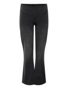 ONLY Carmakoma Carroyal Mid Waist Flared Legging Noos Svart
