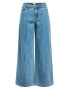 Object Objmoji Divona Mw Wide Jeans 140 Blå