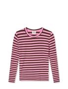 Mads Nørgaard 5X5 Classic Stripe Talika Top Rosa
