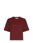 MSCH Copenhagen Mschleana Tee Burgundy