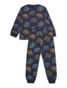 Minymo Pyjamas Ls Set Aop Multi/patterned