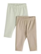 Lindex Leggings Brushed Inside Basic Multi/patterned