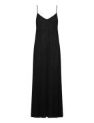 Weekday Flowy Maxi Dress Svart