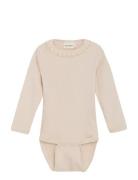Minymo Body Ls Rib Kräm