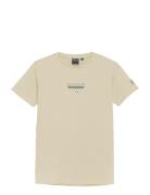 Indian Blue Jeans T-Shirt Chest Print Kräm