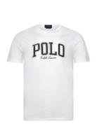 Polo Ralph Lauren Custom Slim Fit Logo Jersey T-Shirt Vit