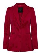 Desigual Blazer Flockarty Röd