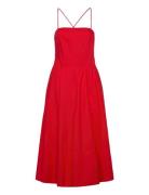 Copenhagen Muse Cmpoplin-Dress Röd