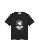 WOOD WOOD Wwbobby Tee Space 25220 Svart
