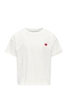 Kids Only Kogmaiken Life Cropheart Ss Top Jrs Noos Vit