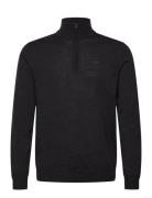 J. Lindeberg Kiyan Merino Quarter Zip Grå