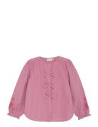 Minymo Shirt Ls Y/D Rosa