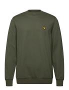 Lyle & Scott Sport Crew Neck Fly Fleece Khaki Green
