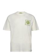 Scotch & Soda Relaxed-Fit Washed Artwork T-Shirt Vit