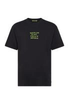 Scotch & Soda Relaxed-Fit Artwork T-Shirt Svart